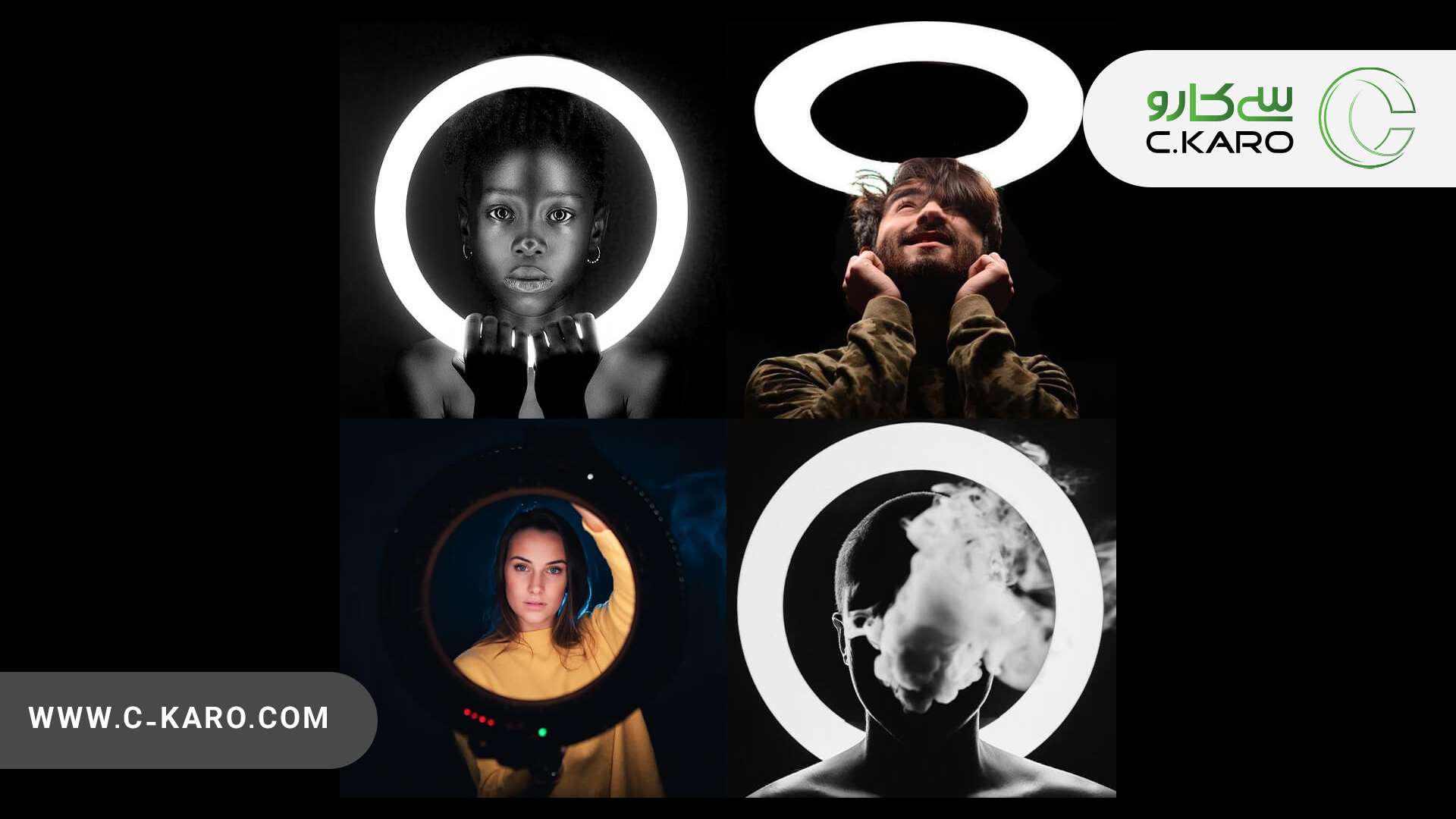 رینگ لایت برای عکسهای اینستاگرامی