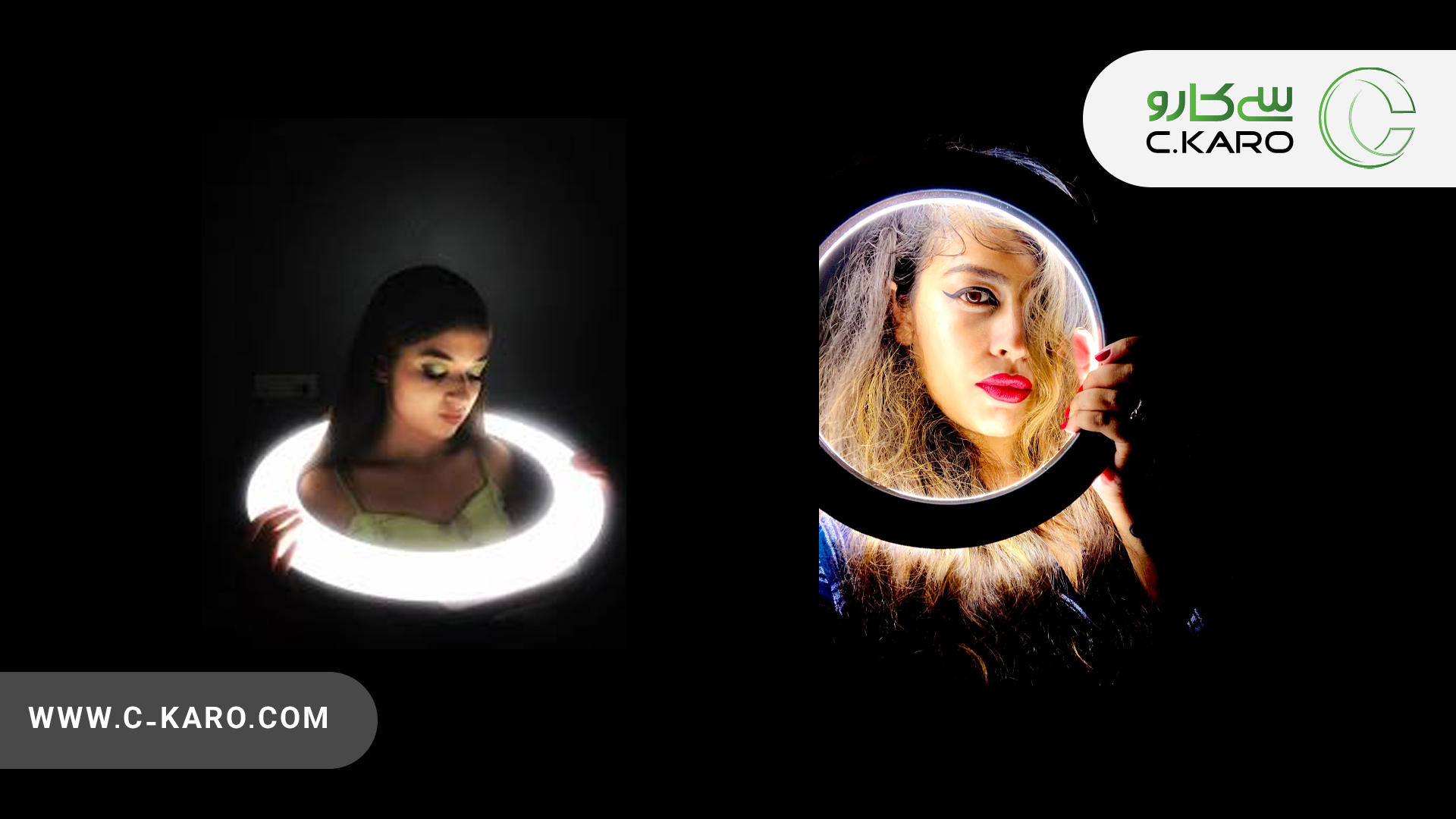 بهترین زاویهها برای عکاسی با رینگ لایت