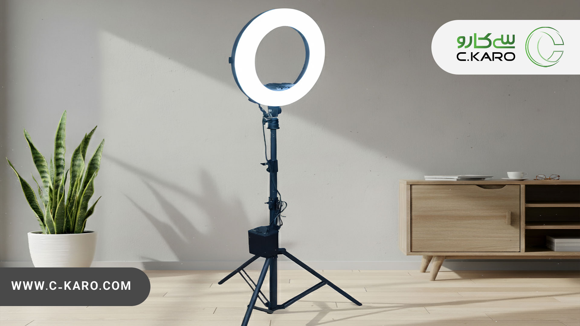 رینگ لایت مناسب تولید محتوا