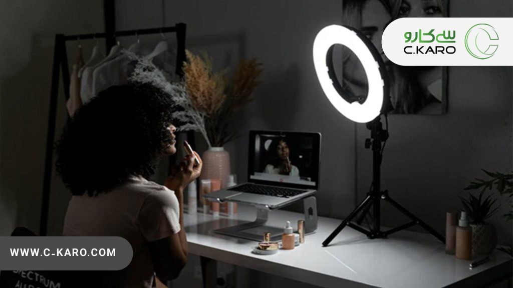 رینگ لایت سلفی