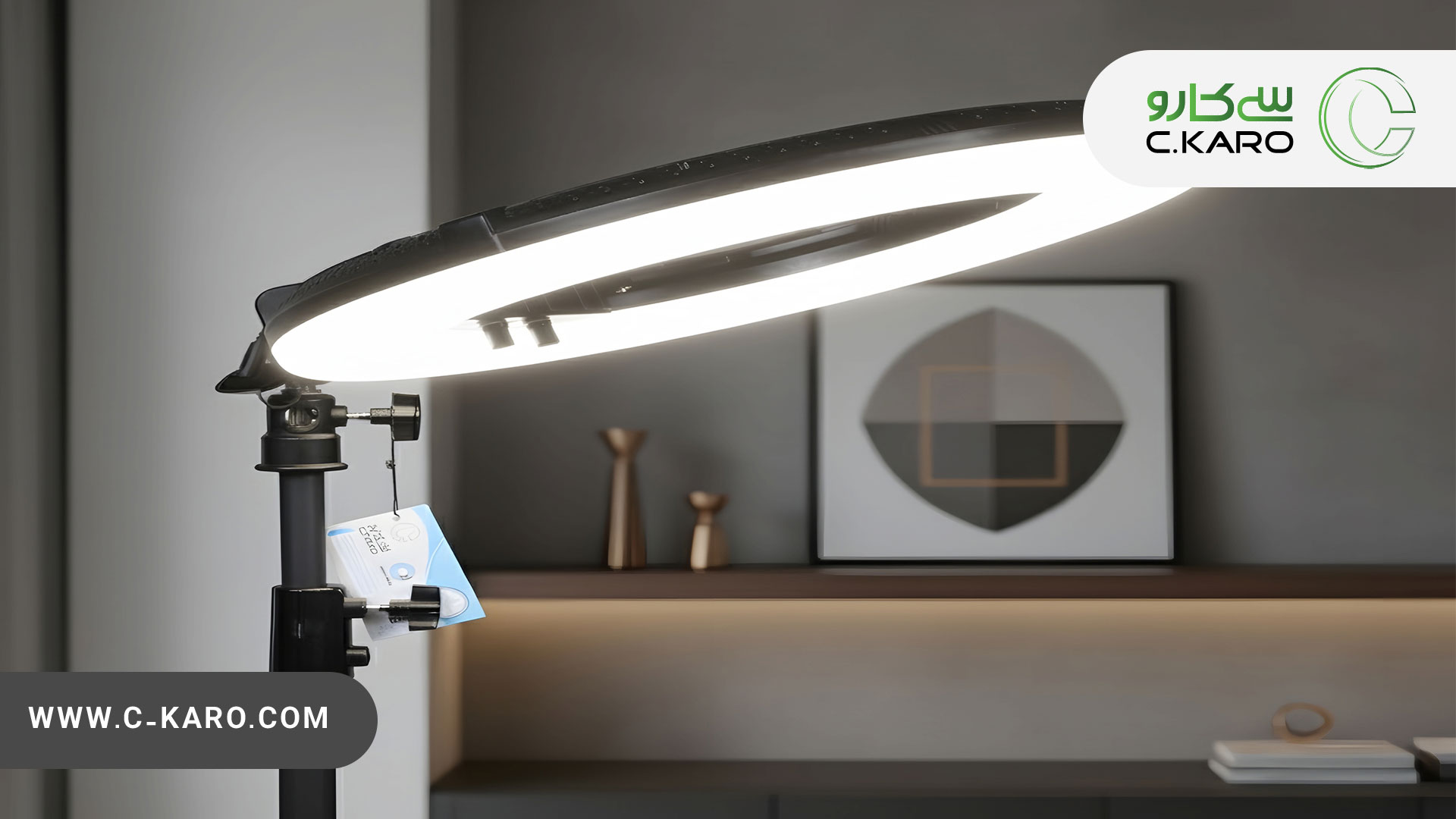 رینگ لایت مناسب تولید محتوا